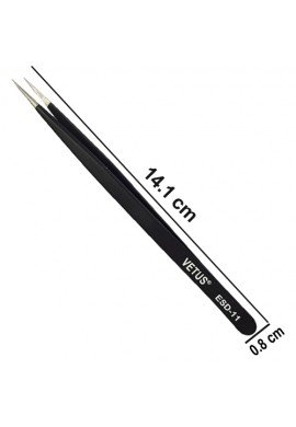 Straight Slender Tweezers 11