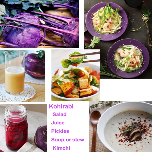 kohlrabi foods